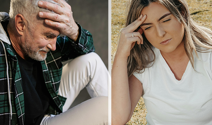 Headaches are a painful symptoms associated with microvascular ischemic disease